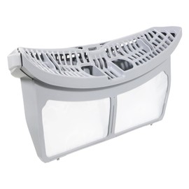 SPARES2GO Lint Fluff Filter Mesh Screen Cage for Grundig Tumble Dryer (2975680300)