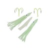 Squid Skirts Fishing Lures Glow Night Quadruple Fishing Hooks Luminous