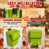 COMTAR Kitchen Waste Bin with Hooks 5L, Indoor Kitchen Sealed