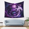 AAVEUP Yin Yang Dragon Tapestry Mysterious Dream Purple Star Asian