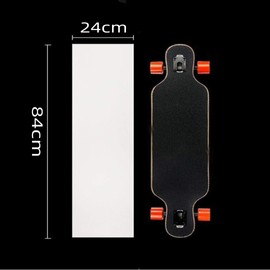 Clear Grip Tape for Skateboards,Transparent Skateboard Oiliness Sandpaper Accessory for Skating Board Longboarding,Clear Skateboard Grip Tape