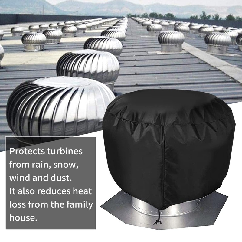 Turbine Roof Vent Cover House - Nopwer Roof Turbine Hoods