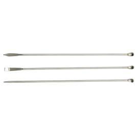 Lab Scoop Lab Micro Reagent Scoop Lab Stainless Steel Sampling Spoon Lab Spatulas 8.8 Inch Pack of 3