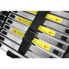12.5ft Telescoping Ladder Aluminum Extendable Ladder Collapsible Locking Mechanism for