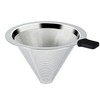 Pour Over Coffee Dripper Slow Drip Paperless Coffee Filter, Double