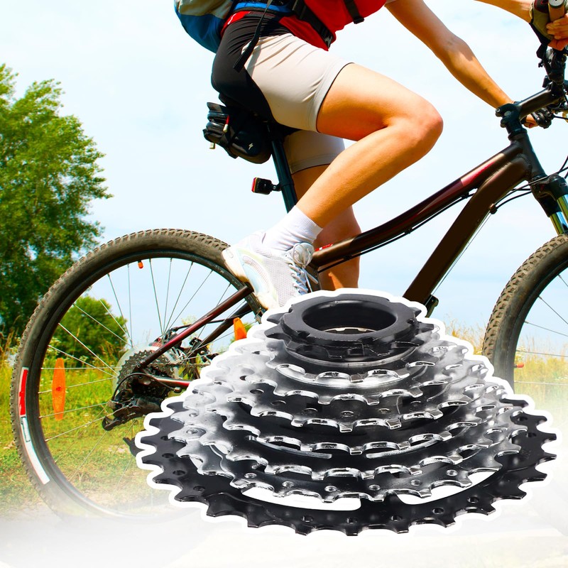 Meghna E-Bike Freewheel 7/8 Gears 11-28 Teeth/11-32 Teeth Screw On