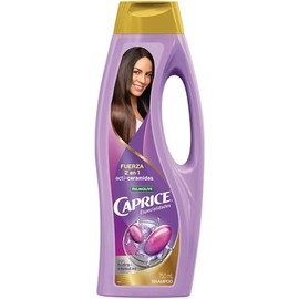 Caprice Shampoo Especialidades Acti-Ceramidas 2 en 1 750 ml. Fórmula Avanzada con Nutricapsulas que Ayuda a Fortalecer tu Cabello y a Reparar el Daño 