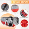 SlowTon Dog Jacket with Harness Built in - Waterproof Fleece