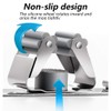 DGSL 4 PCS Broom Holder Wall Mount with 3 Racks