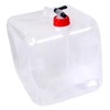 KICHOUSE Portable Water Container Camping Water Tank Pe Pp Material