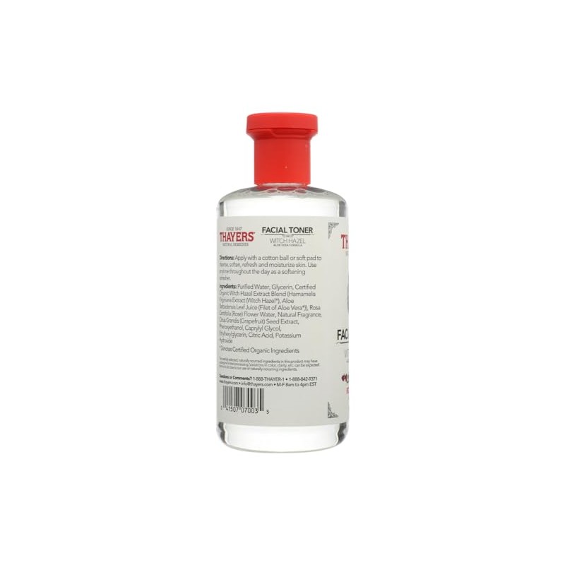 Thayers Rose Petal Witch Hazel with Aloe Vera - 12