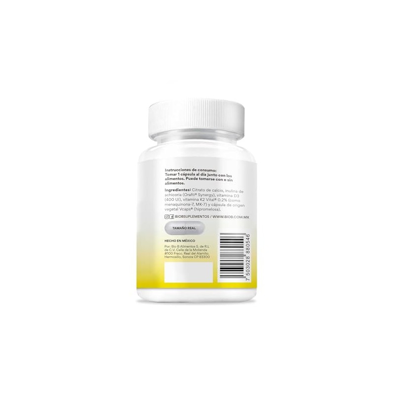 BIO B | Vitamina K2 Vital® (MK-7) + D3 con