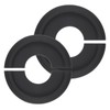 PATIKIL Ceiling Medallion, 2 Pcs 10" OD x 4" ID