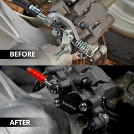 NICECNC For YAMAHA YFZ450R / RSE Parking Brake Cover Plate With Bolts 2009-2023 Black