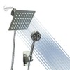 LOHNER 6 inch Shower Head with handheld, High Pressure 6"