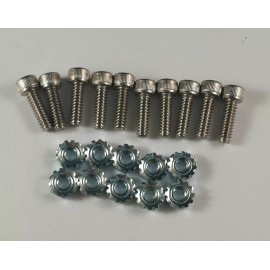 Walker 10 ORIGINAL Shear Bolts & Nuts For Walker Mower Gear Drive Decks, F202 & F002