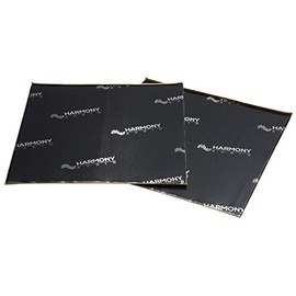 Harmony Audio HA-SDSK Car Truck SUV Sound Damping Dampening Deadening (2) Mat 10" x 10" Sheets Speaker Install Kit