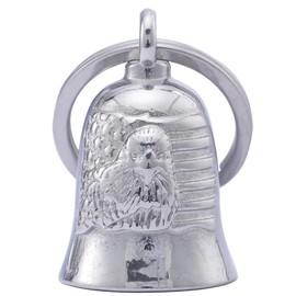 Motorcycle for Bells - Motorcycle Angel Bell for Men Women,Bell Biker Accessory,Guard Riding Safety (Silver)