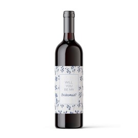 Bridesmaid Proposal Wine labels, Bridesmaid Proposal Gift, Gift for Grandparents, Maid of Honour Gift, Matron of Honour Gift, Will you be my Bridesmaid, Bridesmaid Giftbox (2 Pack Bridesmaids)