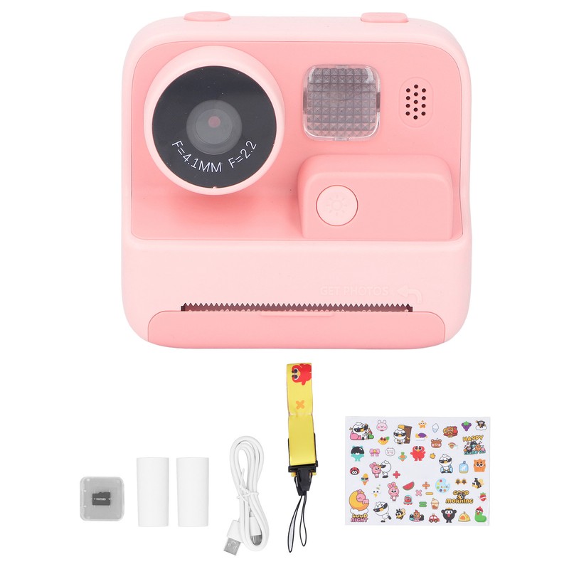 K27 Kids Instant Camera Front Rear Dual Lens Selfie Video