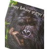 UK Greetings Birthday Card for Him/Her/Friend - Grumpy Gorilla Design