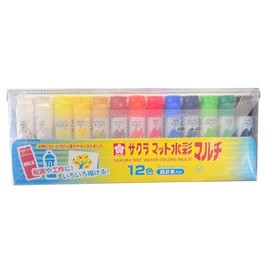 Sakura Mat Watercolor Multi 12 Colors (White 2 Pieces)