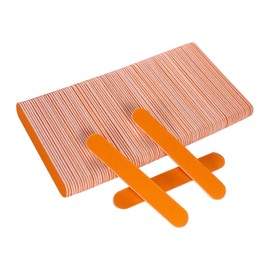 Mini Nail Files Bulk (100 Pcs), Double Sided Emery Board Nail File for Nature Nails, Manicure Tool Set Disposable Colorful Nail File for Home Salon Use Travel Size Men Women Kids Wood Board