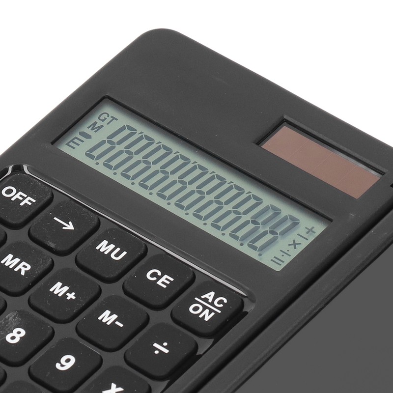 Office Desk Calcultor Solar Powered Multifunctional Pocket Desktop Calculator with