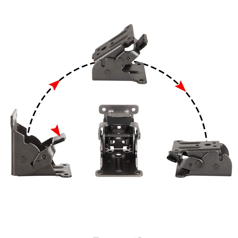 8 Pack Table Leg Folding Brackets Lock Extension Support Bracket