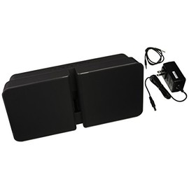 Quirky Wireless Portable Bluetooth Speaker with Charging Station, Beat Booster, Black