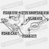 FEBEST FDAB-016 Spark Plugs