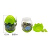 Honnendo Jigsaw Puzzle Dinosaur Capsule Case 60 Pieces (Green)