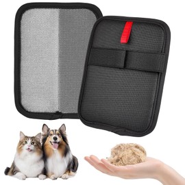 Pet Grooming Gloves for Dogs, Cats, Pet Grooming Gloves, Reusable Grooming Gloves, Pet Hair Remover, Electrostatic Gloves for Washing, Deshedding, Grooming, 1 Pack