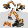 1/20 Excavator Rotate 680 Degrees 11 Channel Crawler Excavator Competition