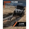 DAYDOOR Winch Rope Extension, 1/4'' x 50ft Synthetic Winch Extension