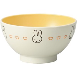 Dick Bruna Miffy 417506 Children's Dishes, Break-Resistant, Soup Bowl, Inglaze, Made in Japan