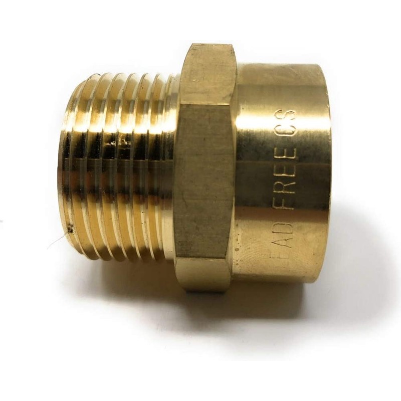 G Thread (Metric BSPP) Female to NPT Thread Male Pipe