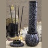 KC KULLICRAFT Hand Carved Marble Soapstone Incense Stick Holder –