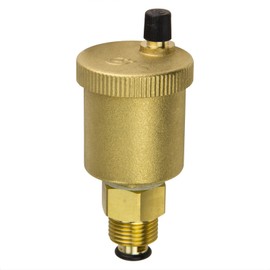 Automatic Quick Bleeder 1/2 Inch Brass DN15 Bleed Valve Minical Bleeder Vertical with Shut-off