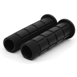 Unbranded  Bicycle Grips Handlebar Grips MTB BMX Mountain Bike 4" L (ID 22.2 MM) Black