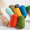 2 Pack Elastic Fabric T Shirt Yarn for Crocheting,Beginner Yarns