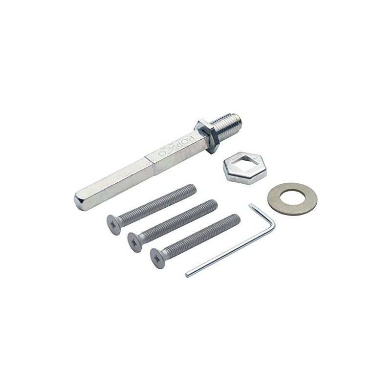 HOPPE 12114522 Mounting Set for Safety Change Fitting Door Thickness