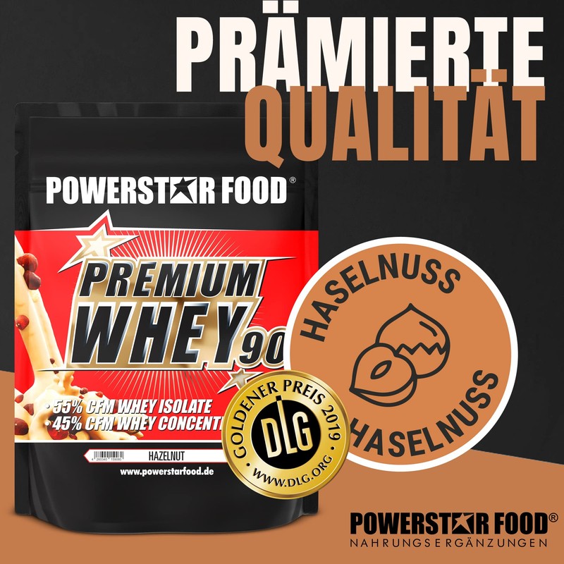 Powerstar Premium Whey 90 | 90% Protein I.Tr | Whey