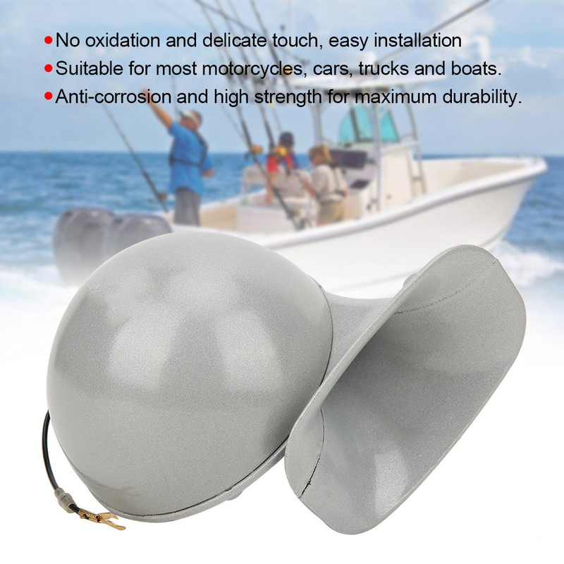 Universal 8V 110dB Electric Snail Horn Air Trumpet for Car