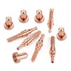 5pcs 9-8215 Electrode + 5 pcs 9-8210 Nozzle Tips Kit