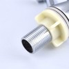 DOITOOL Stainless Steel Single Hole Cross Faucet Set Vintage Bathroom