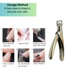 Professional Nail Clippers Nail Cutters Tip Acrylic Nail Clippers –