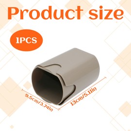 Qianeffort French Fry Cutter, Manual Potato Chipper, Stainless Steel Blade, Grey