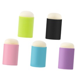 LIFKOME 5pcs Makeup Sponges Finger Sponge Daubers Stamping Tool for Ink Blending Drawing