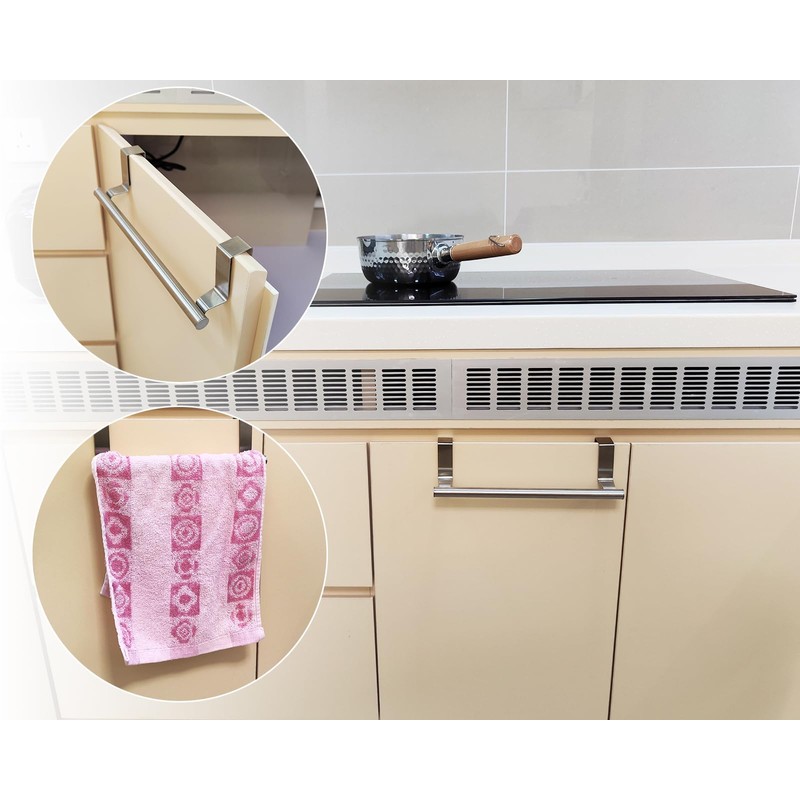 ds. distinctive style Kitchen Towel Holder Over Cabinet Door Towel